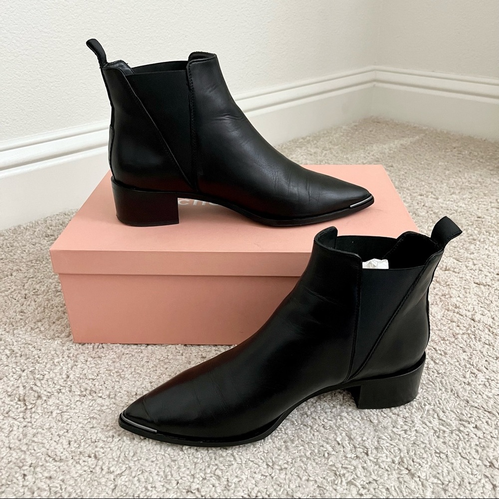 Acne Jensen Boots Smooth Leather almost new with Box